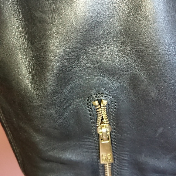 Coach leather boots new for store display amputee - Picture 3 of 5